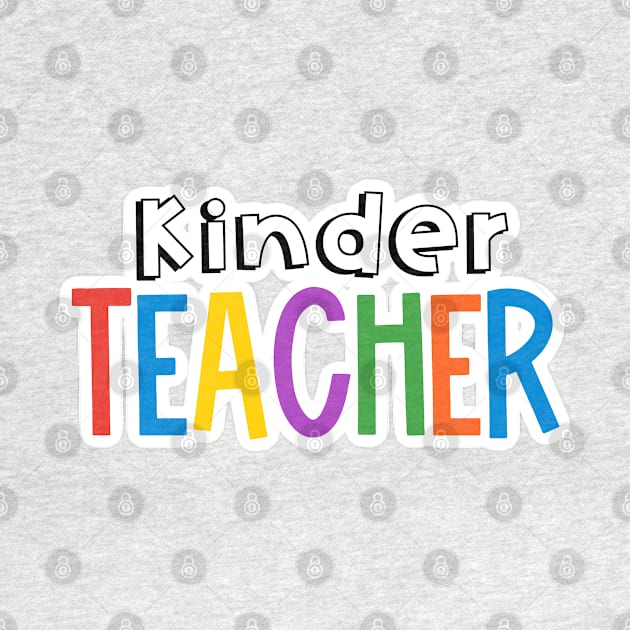 Rainbow Kindergarten Teacher by broadwaygurl18